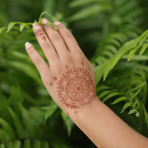 Henna Stencil - Random Arabic Designs - Pack of 3