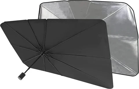 FOLDABLE  CAR WINDSHIELD SUN SHADE UMBRELLA
